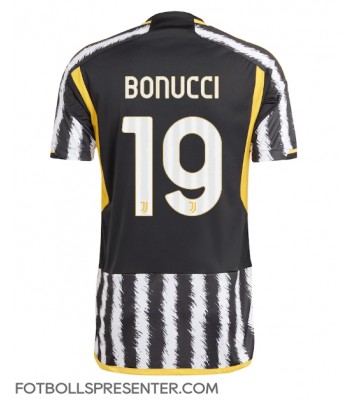 Juventus Leonardo Bonucci #19 Hemma Matchtröja 2023-24 Kortärmad